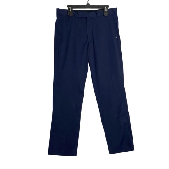 RLX Ralph Lauren Tailored Fit Mens Blue Casual Golf Chino Pants Size 34 x 30 - Picture 1 of 9